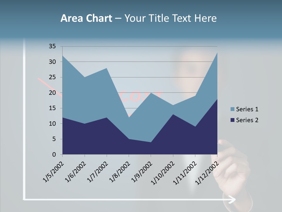 Achieve Progress Decline PowerPoint Template