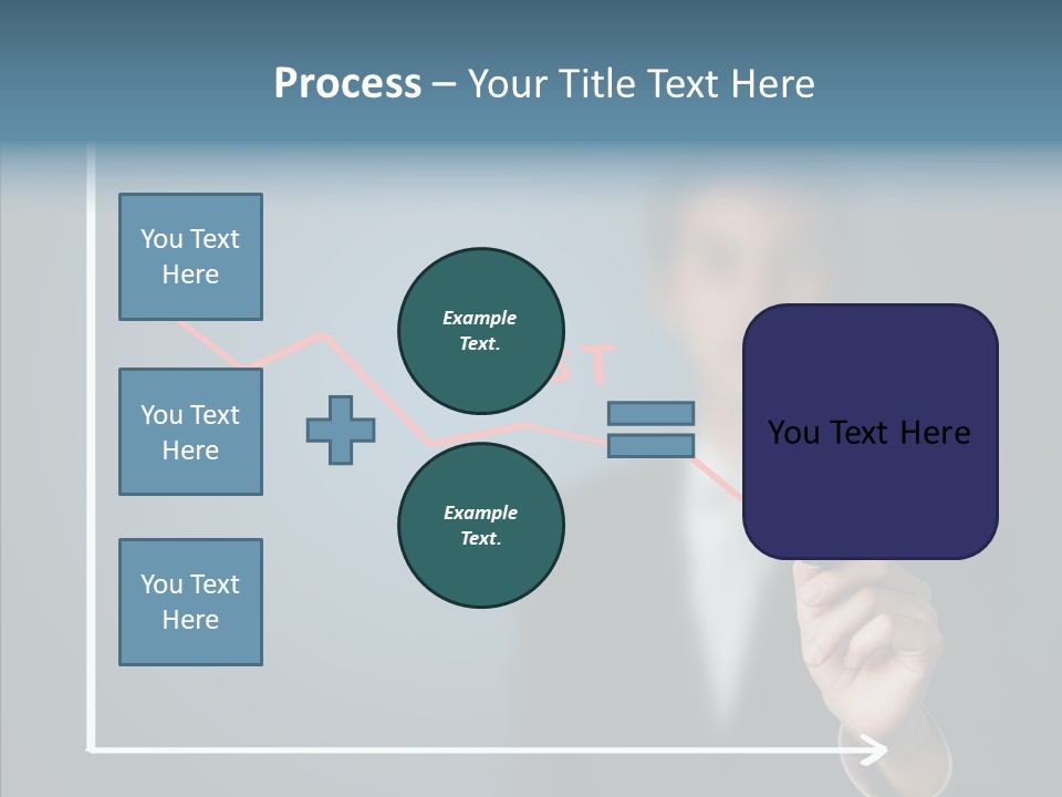 Achieve Progress Decline PowerPoint Template