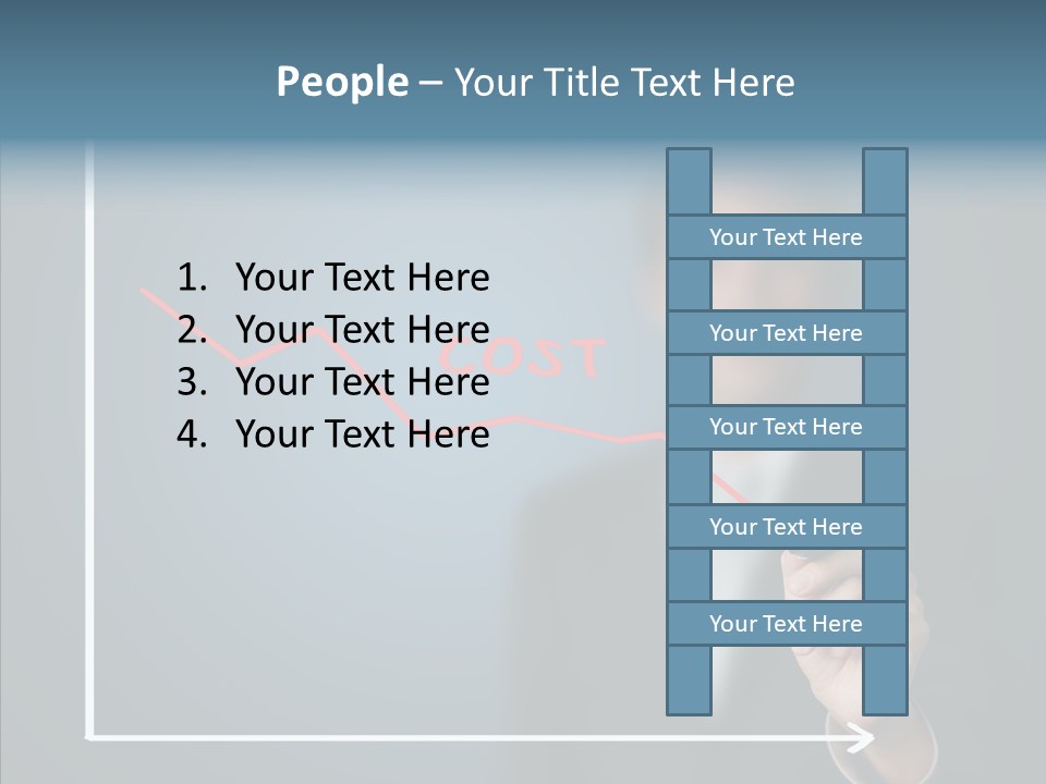 Achieve Progress Decline PowerPoint Template
