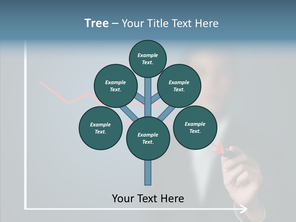 Achieve Progress Decline PowerPoint Template
