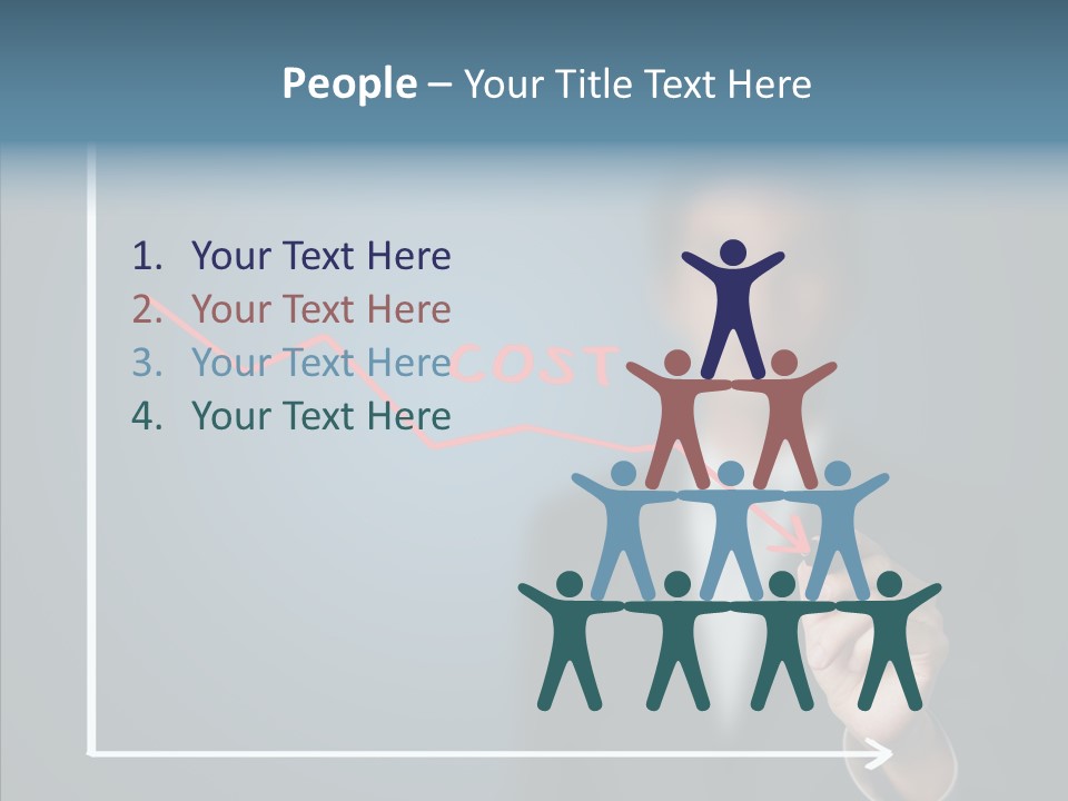 Achieve Progress Decline PowerPoint Template
