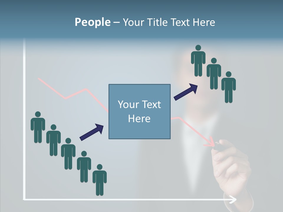 Achieve Progress Decline PowerPoint Template