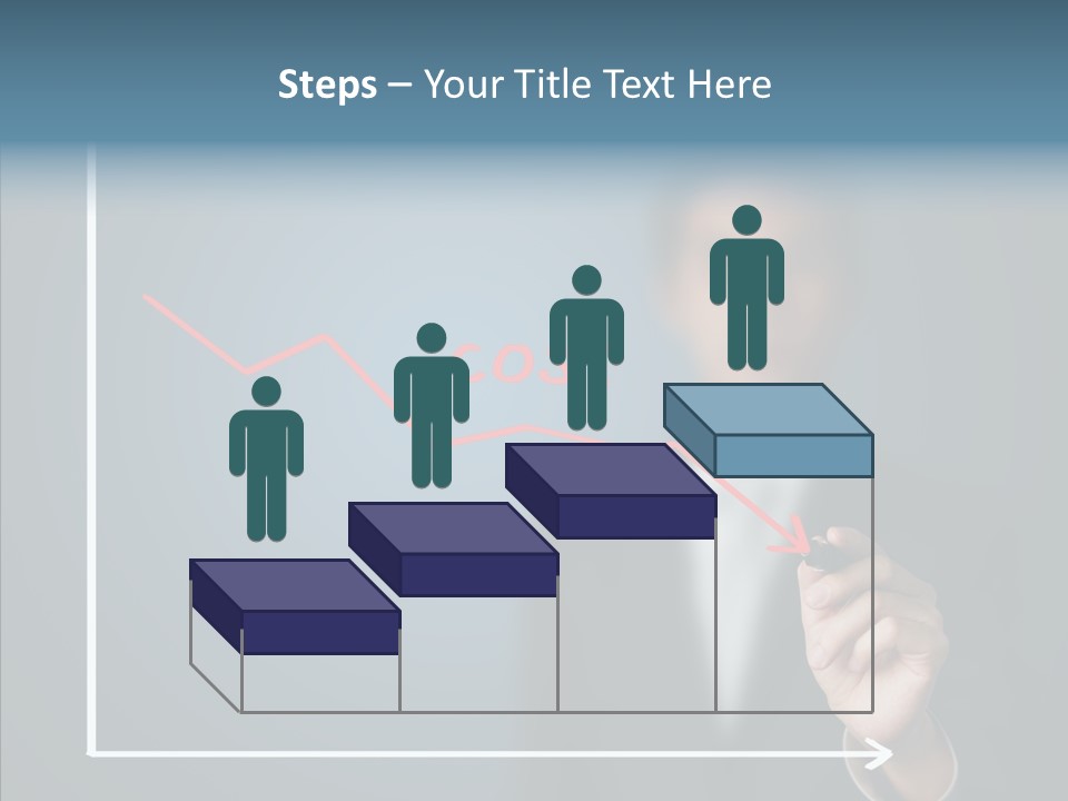 Achieve Progress Decline PowerPoint Template