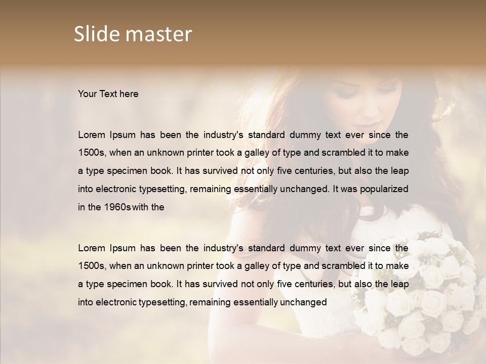 Outside Outdoors Backlit PowerPoint Template