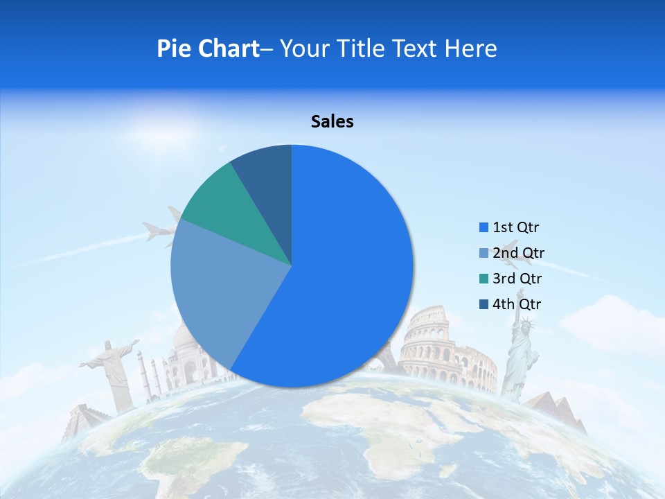 Continent Boeing International PowerPoint Template
