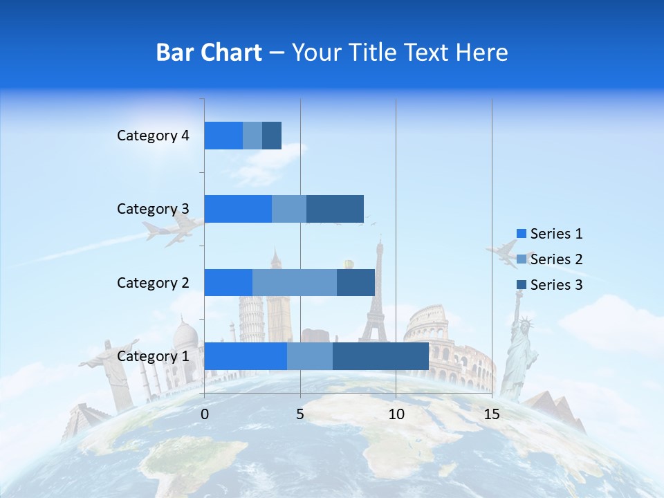 Continent Boeing International PowerPoint Template