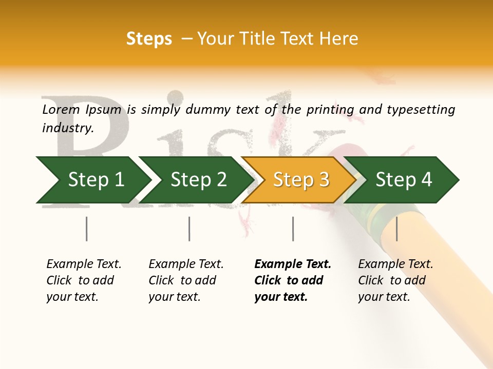 Exposure Delete Isolated PowerPoint Template