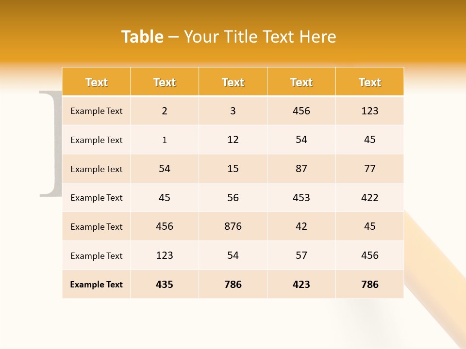 Exposure Delete Isolated PowerPoint Template