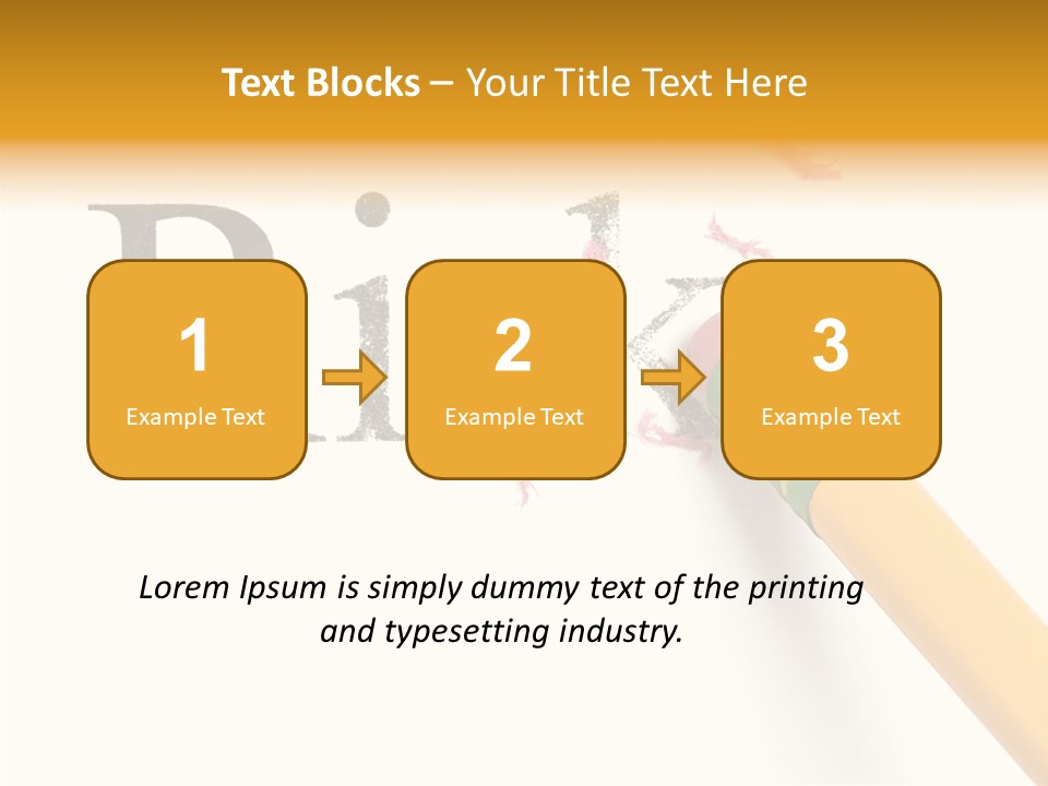 Exposure Delete Isolated PowerPoint Template