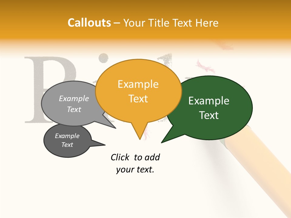 Exposure Delete Isolated PowerPoint Template