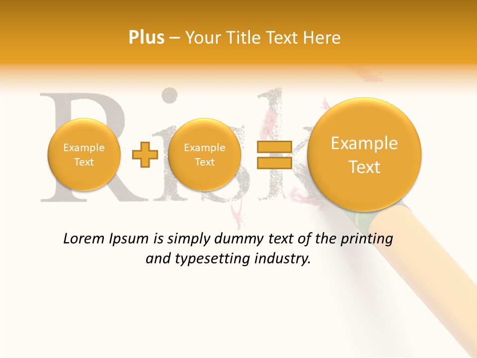 Exposure Delete Isolated PowerPoint Template