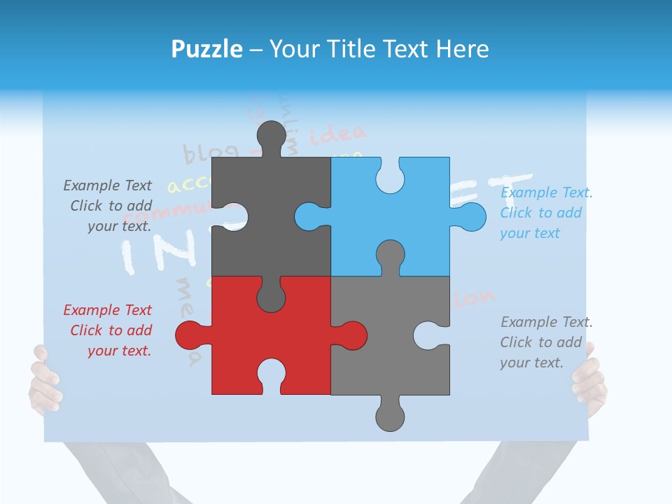 Board Wordcloud Word PowerPoint Template