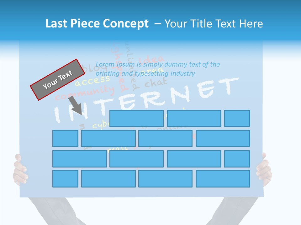 Board Wordcloud Word PowerPoint Template