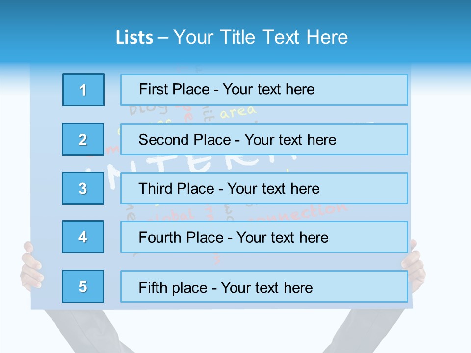 Board Wordcloud Word PowerPoint Template