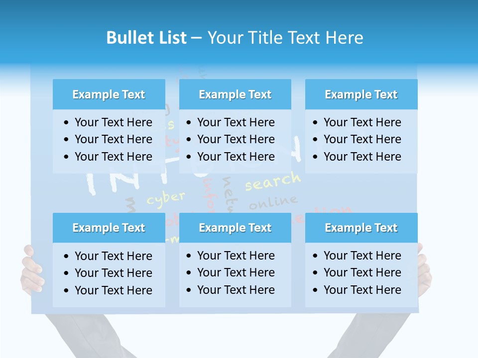 Board Wordcloud Word PowerPoint Template