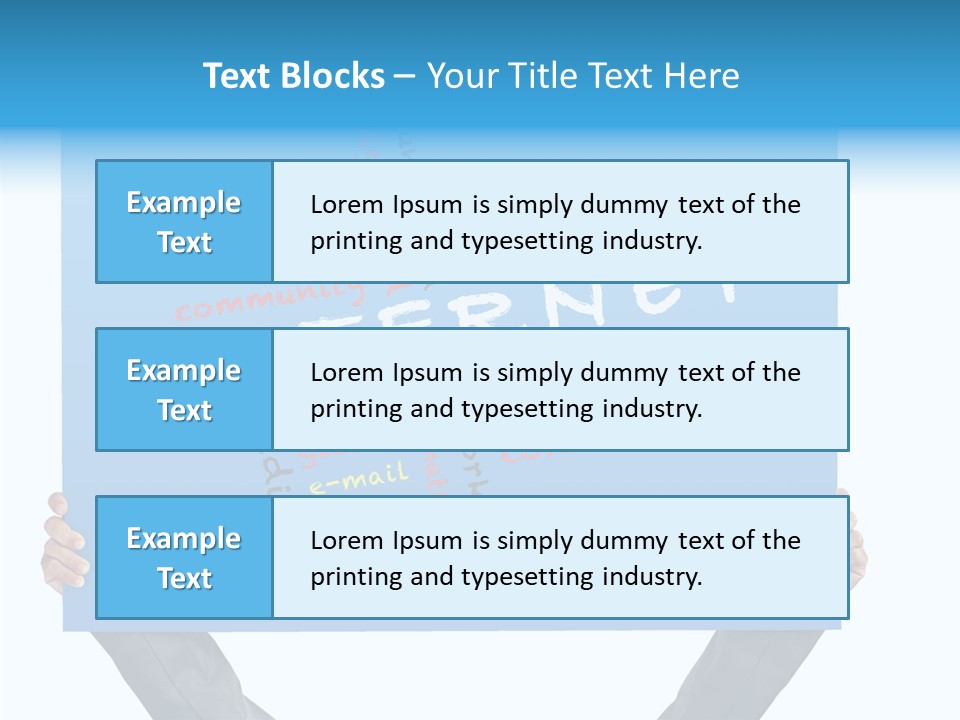 Board Wordcloud Word PowerPoint Template