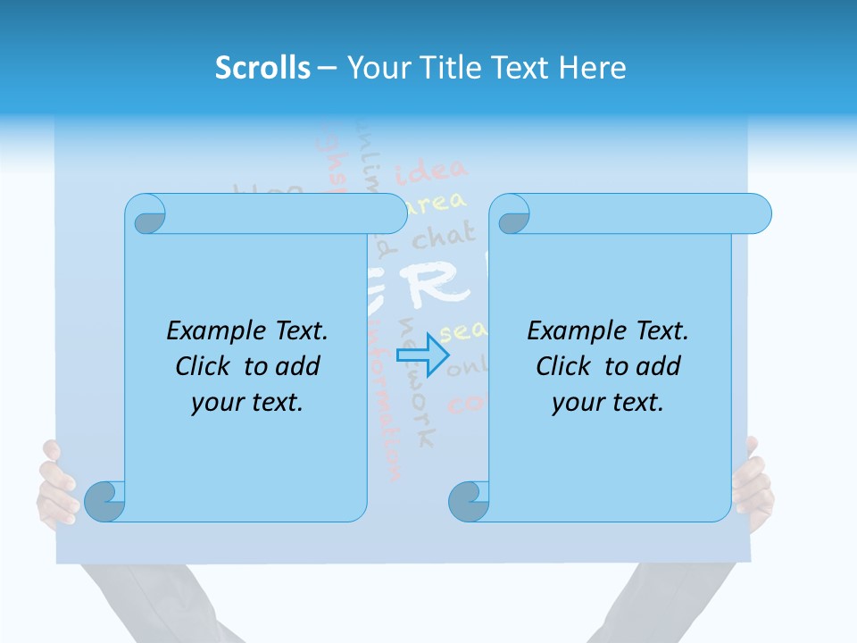 Board Wordcloud Word PowerPoint Template