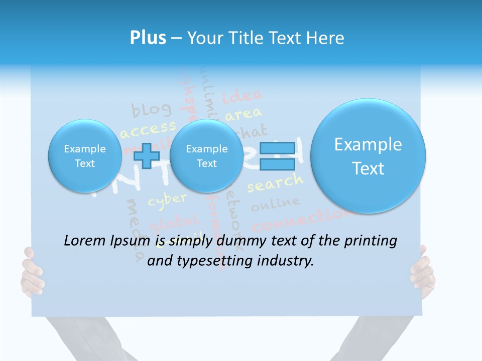 Board Wordcloud Word PowerPoint Template