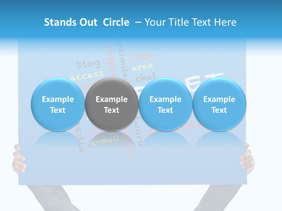 Board Wordcloud Word PowerPoint Template