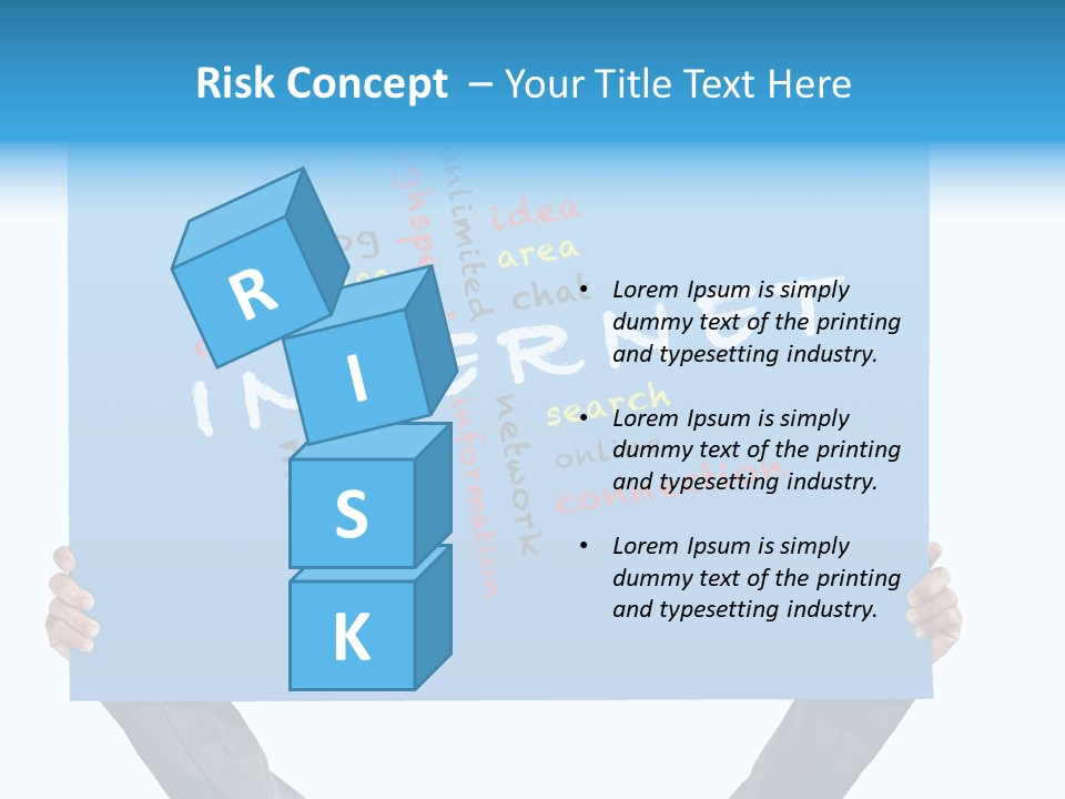 Board Wordcloud Word PowerPoint Template