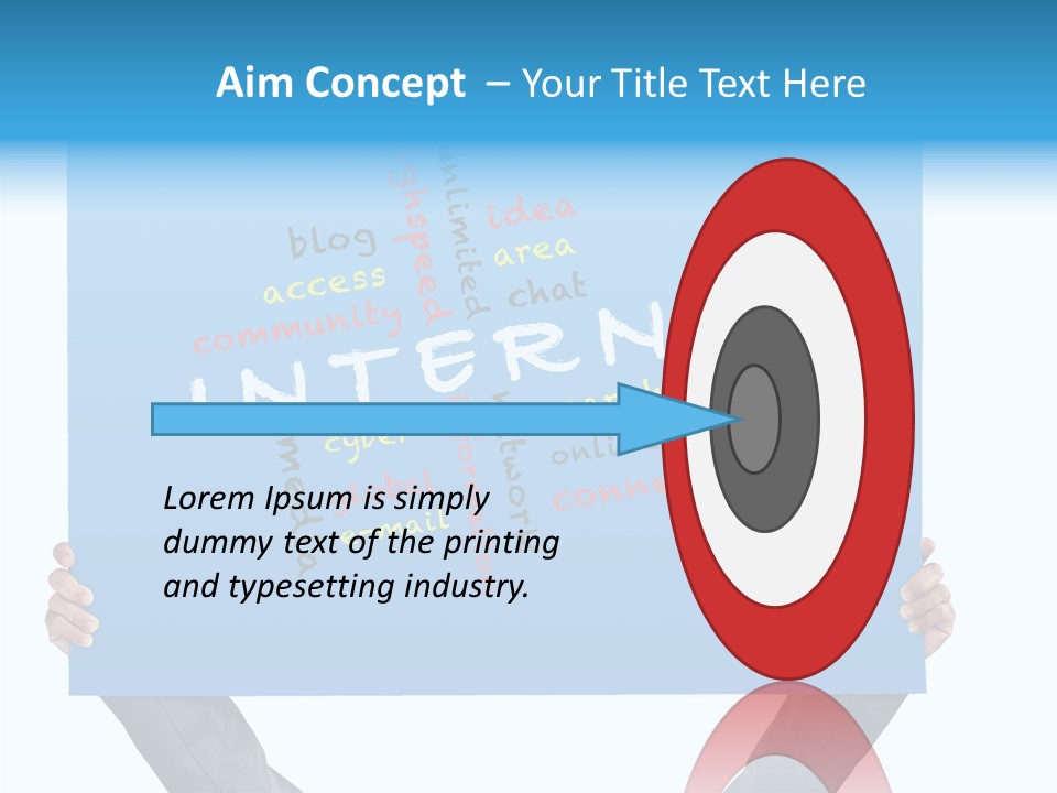 Board Wordcloud Word PowerPoint Template