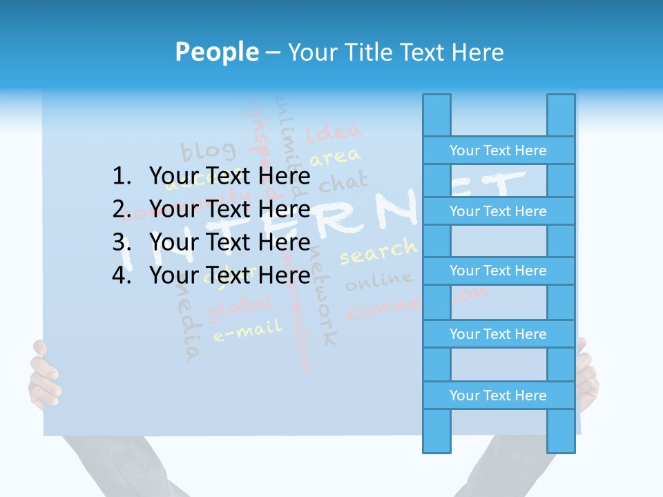 Board Wordcloud Word PowerPoint Template