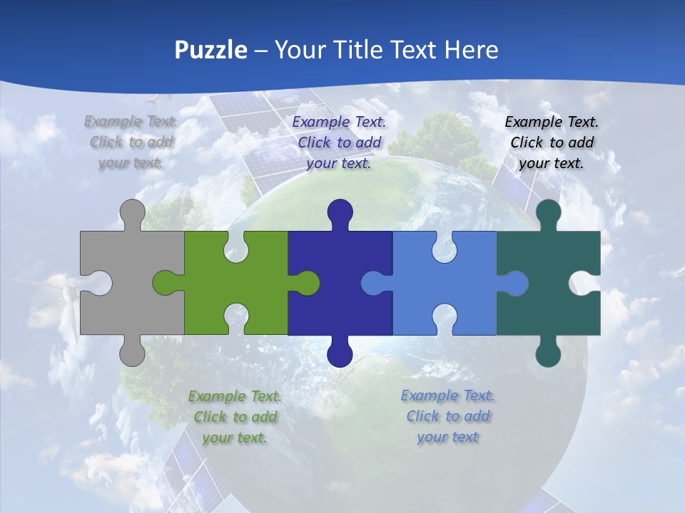 Environmental Heat Equipment PowerPoint Template