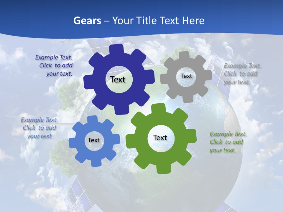 Environmental Heat Equipment PowerPoint Template