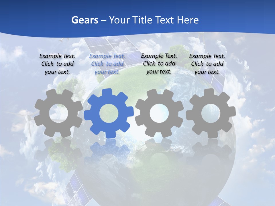 Environmental Heat Equipment PowerPoint Template
