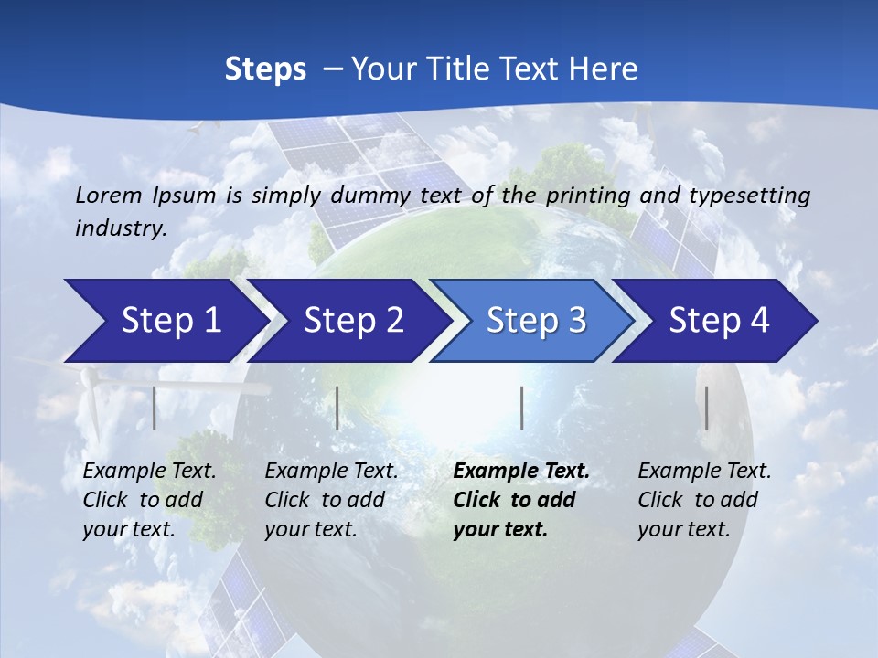 Environmental Heat Equipment PowerPoint Template
