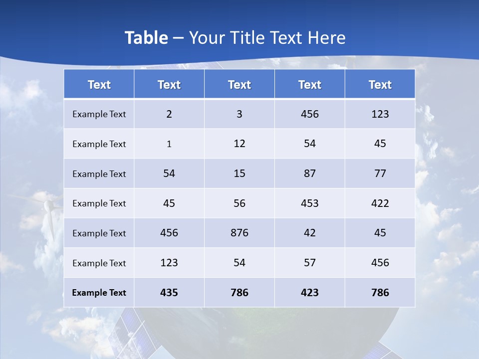 Environmental Heat Equipment PowerPoint Template