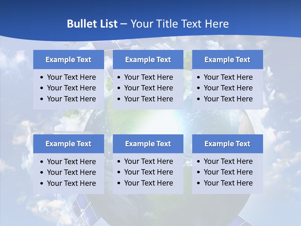 Environmental Heat Equipment PowerPoint Template
