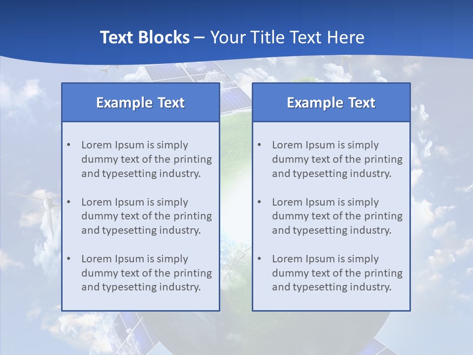 Environmental Heat Equipment PowerPoint Template