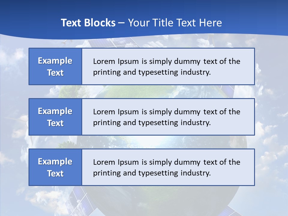 Environmental Heat Equipment PowerPoint Template