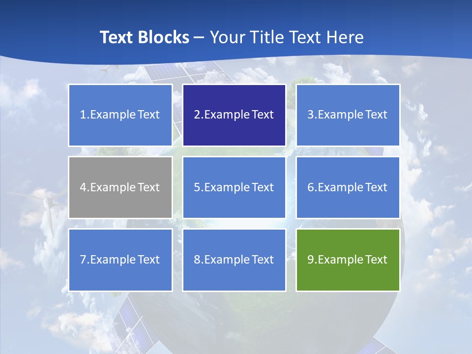 Environmental Heat Equipment PowerPoint Template