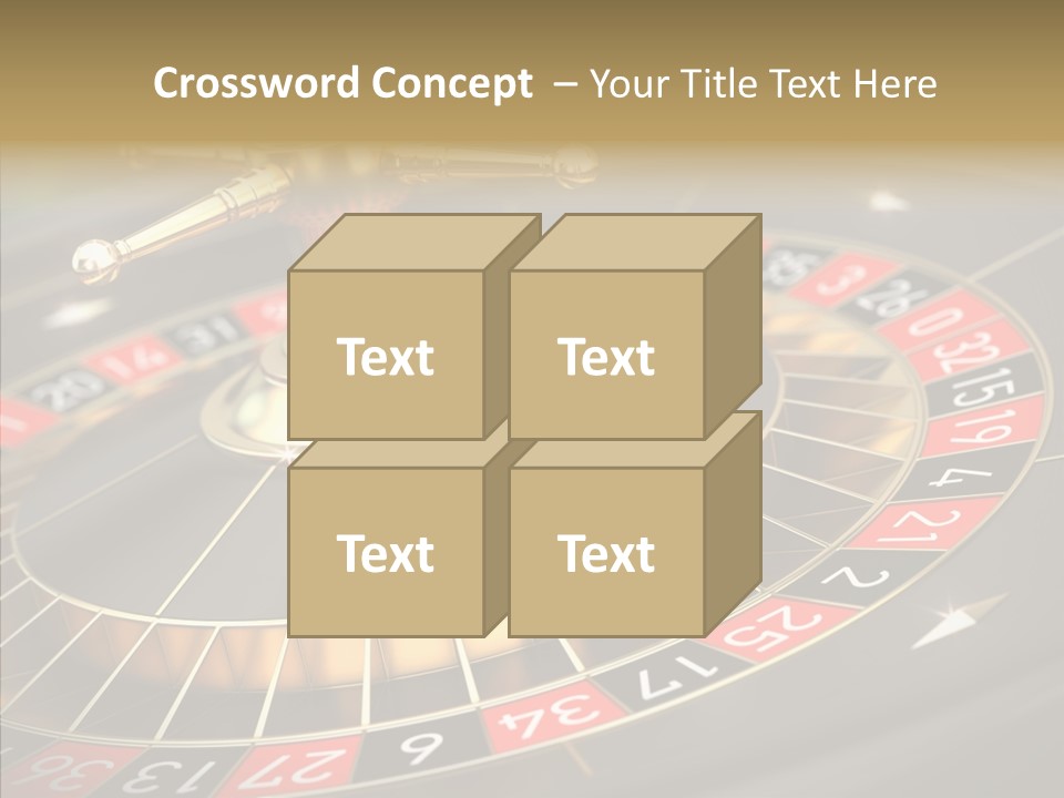 Vegas Machine Bet PowerPoint Template