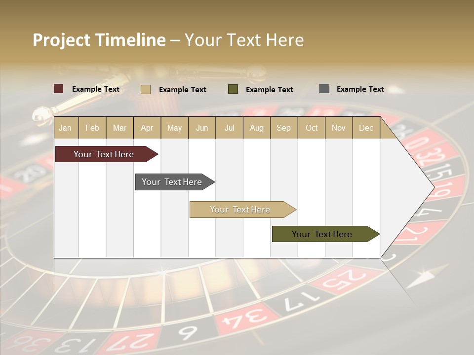 Vegas Machine Bet PowerPoint Template