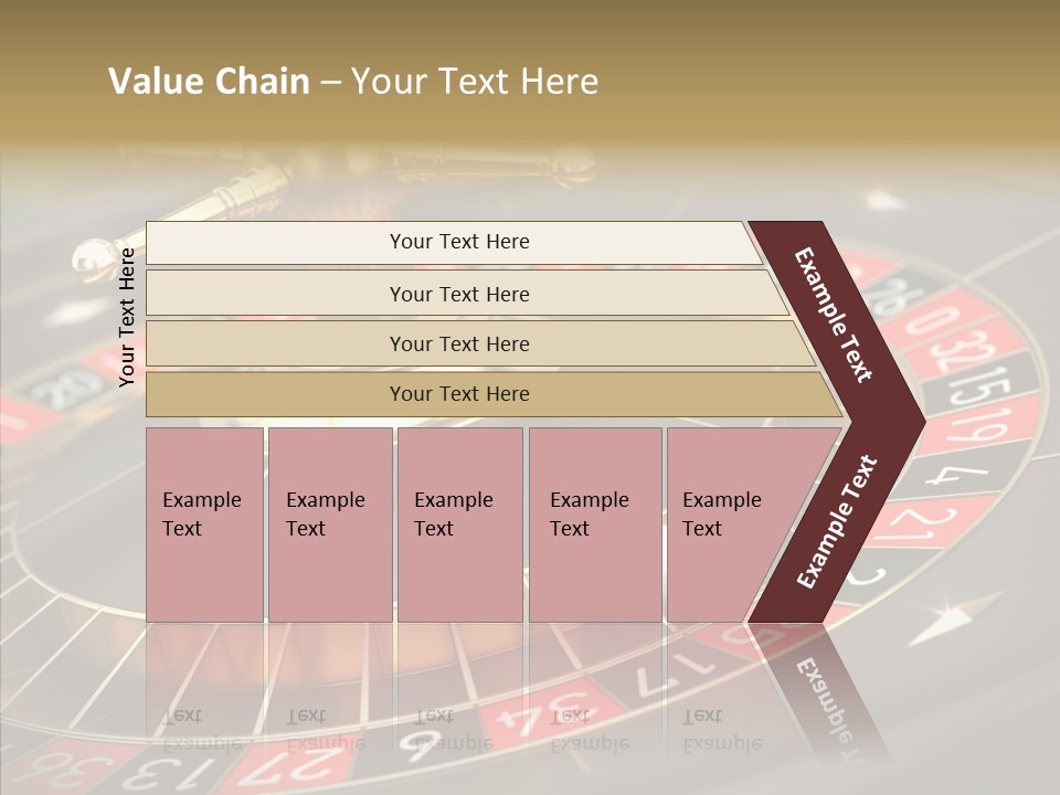 Vegas Machine Bet PowerPoint Template