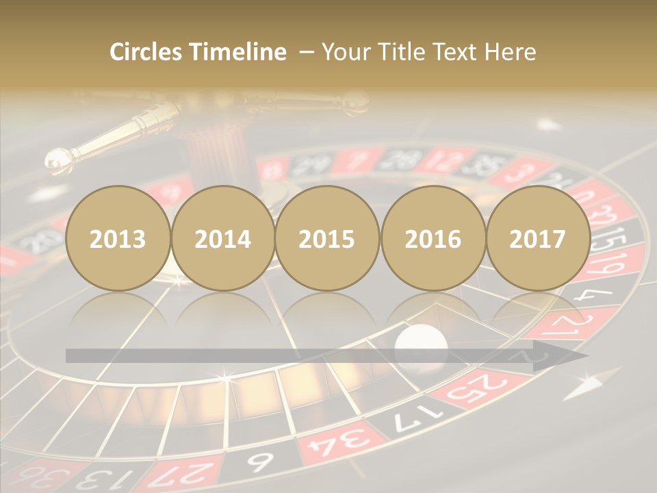 Vegas Machine Bet PowerPoint Template