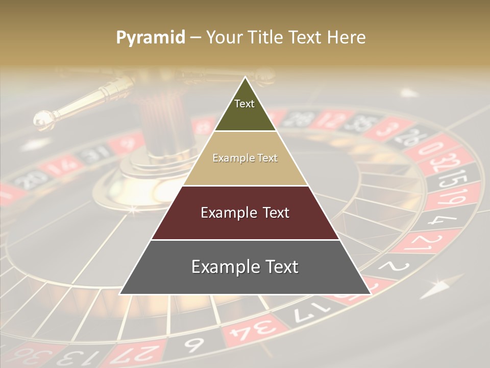 Vegas Machine Bet PowerPoint Template