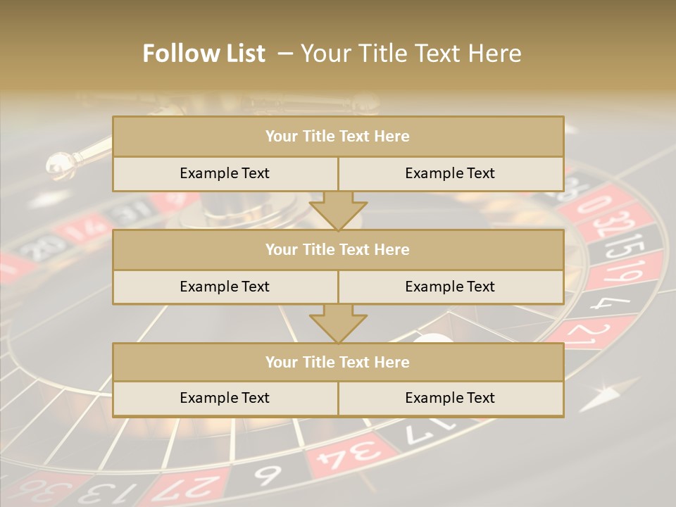 Vegas Machine Bet PowerPoint Template