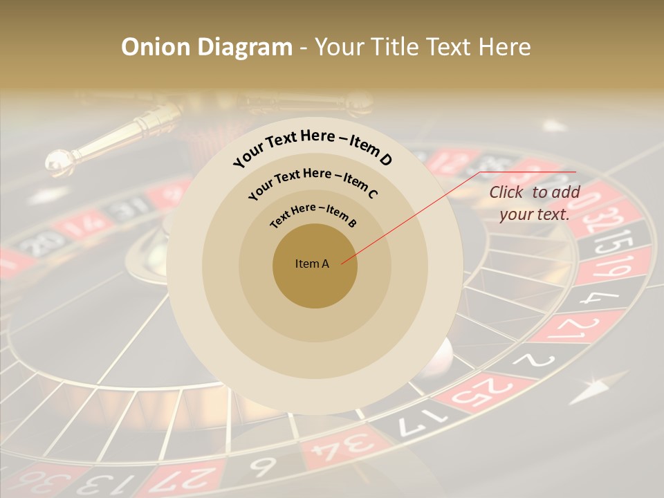 Vegas Machine Bet PowerPoint Template