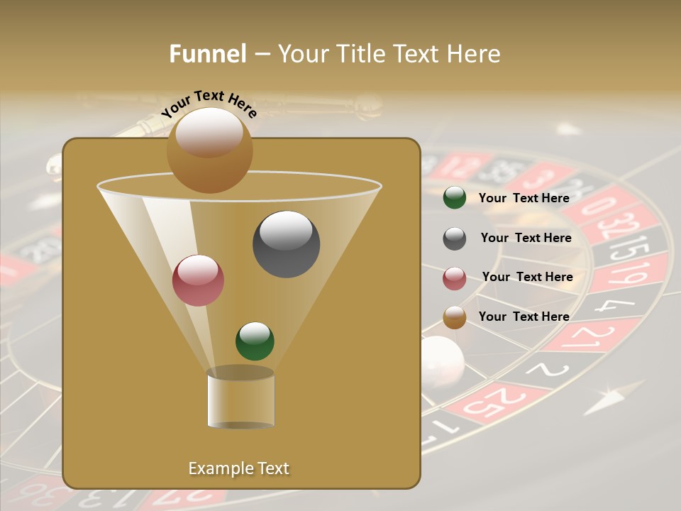 Vegas Machine Bet PowerPoint Template