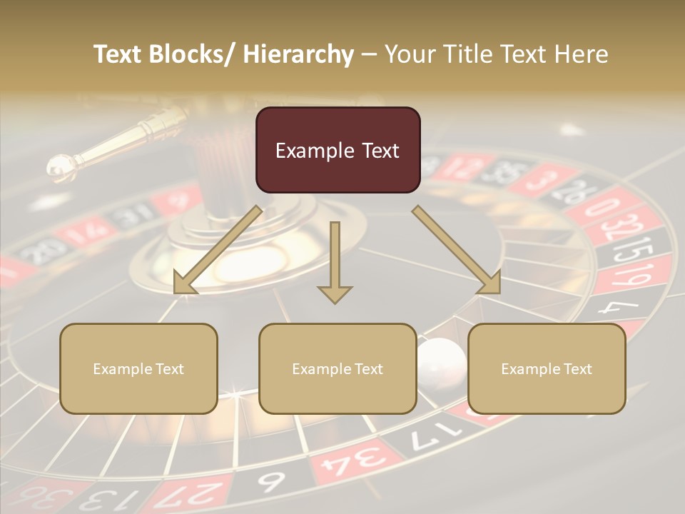 Vegas Machine Bet PowerPoint Template