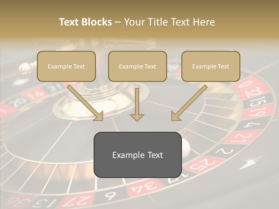 Vegas Machine Bet PowerPoint Template