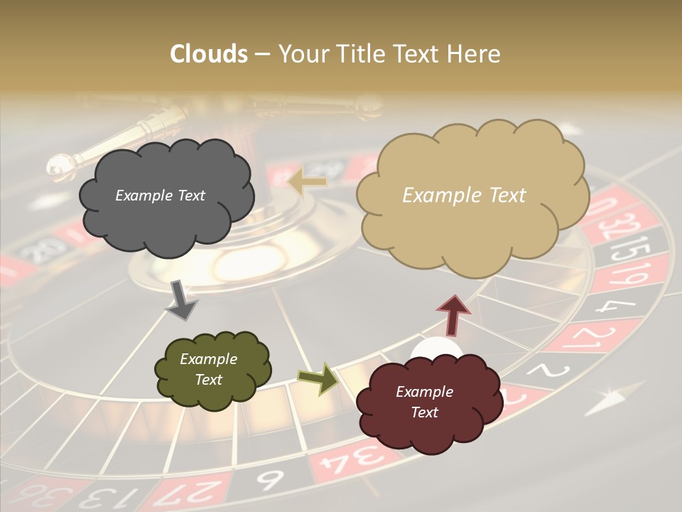 Vegas Machine Bet PowerPoint Template