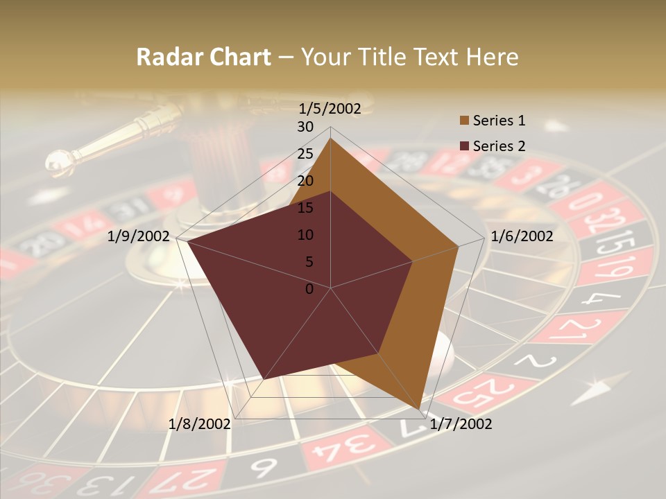 Vegas Machine Bet PowerPoint Template