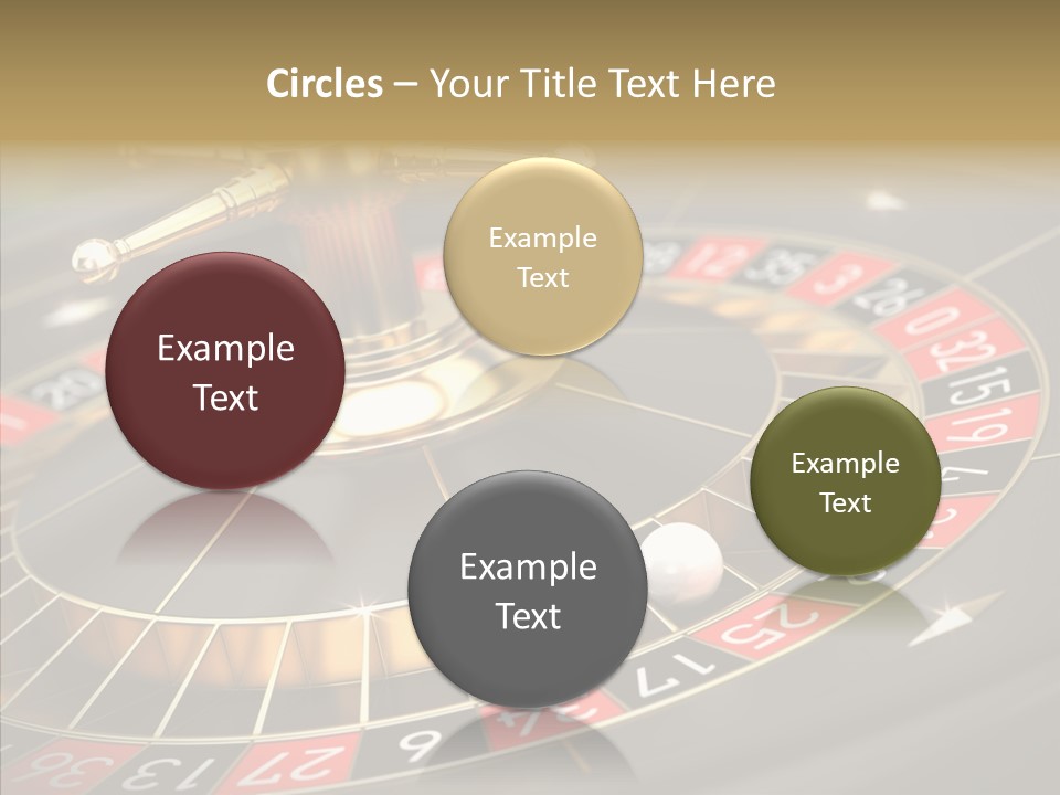 Vegas Machine Bet PowerPoint Template