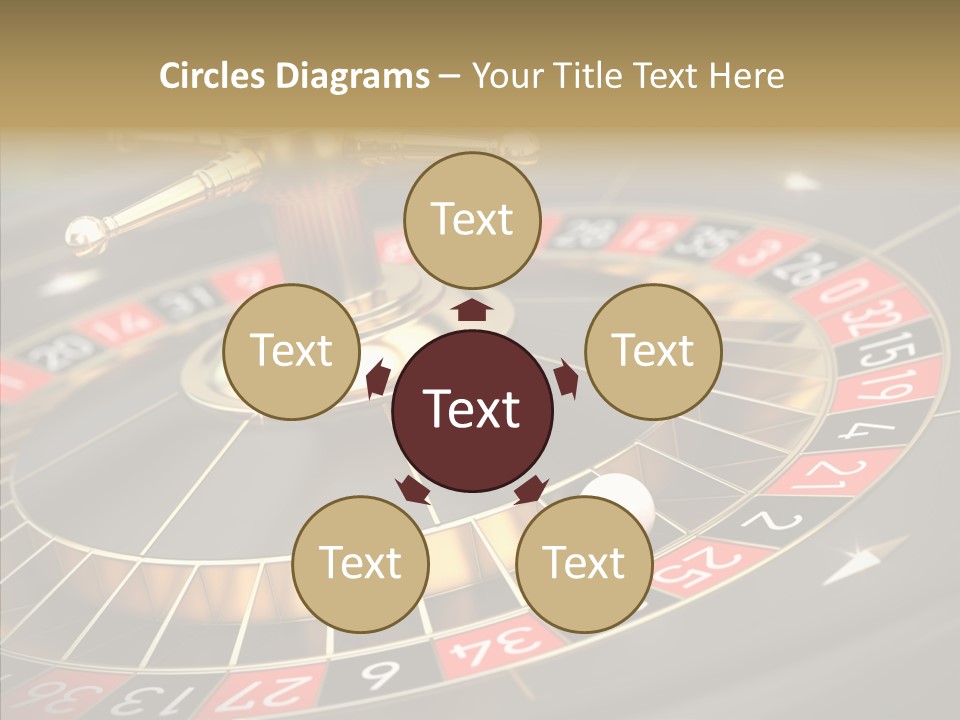 Vegas Machine Bet PowerPoint Template