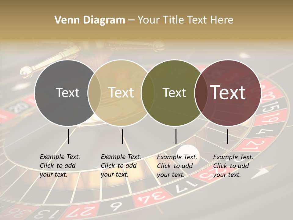 Vegas Machine Bet PowerPoint Template